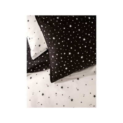 At Home with Stacey Solomon Pretty Star Print Reversible Brushed Cotton Duvet Set -  Double