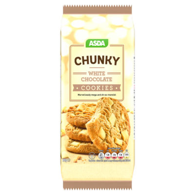 ASDA Chunky White Chocolate Cookies 180g