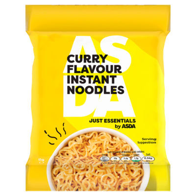 JUST ESSENTIALS by ASDA Curry Flavour Instant Noodles 65g