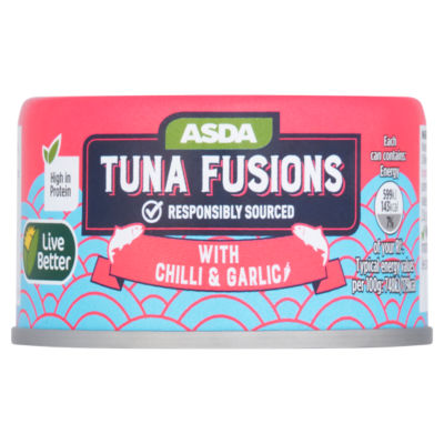 ASDA Tuna Fusions with Chilli & Garlic 80g