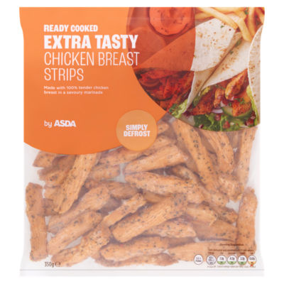 ASDA Extra Tasty Chicken Breast Strips 350g