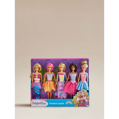 Hapello Hapello Fashion Doll & Outfits Bundle