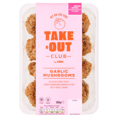 ASDA Take-Out Club Garlic Mushrooms 300g