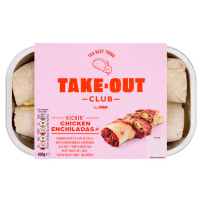 ASDA Take-Out Club Kickin' Chicken Enchiladas 400g