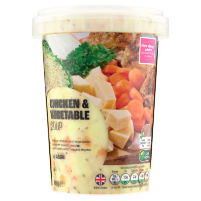 ASDA Chicken & Vegetable Soup 600g