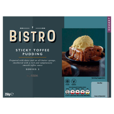 Bistro by ASDA Sticky Toffee Pudding 250g