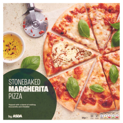 ASDA Stonebaked Margherita Pizza 305g