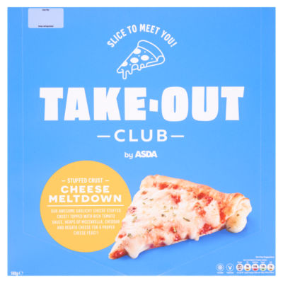 ASDA Take-Out Club Stuffed Crust Cheese Meltdown 598g