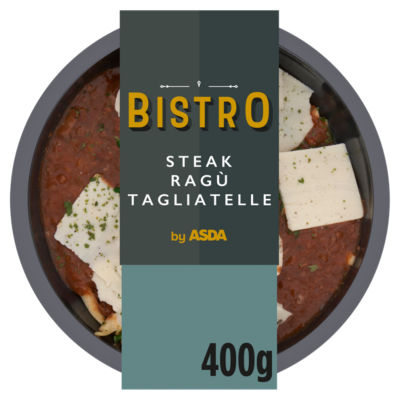 Bistro by ASDA Steak Ragù Tagliatelle 400g