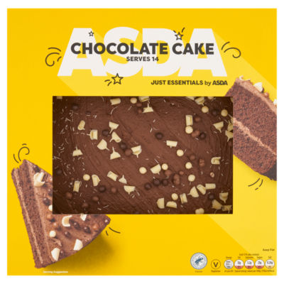 JUST ESSENTIALS by ASDA Chocolate Cake