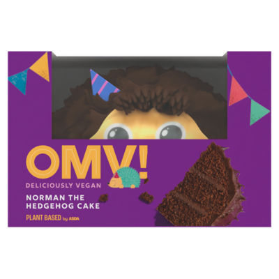 OMV! Deliciously Vegan Norman the Hedgehog Cake