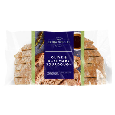 ASDA Extra Special Olive & Rosemary Sourdough 500g