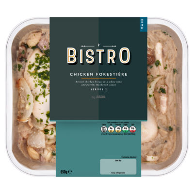 Bistro by ASDA Chicken Forestière 650g