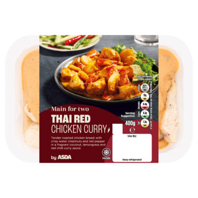 ASDA Main for Two Thai Red Chicken Curry 400g