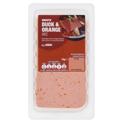 ASDA Smooth Duck & Orange Pâté 175g