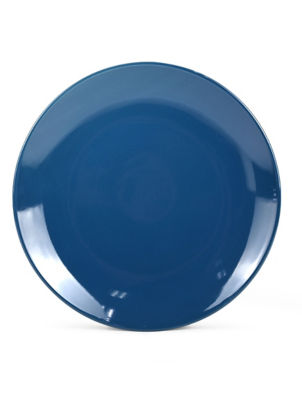 George Home Blue Solid Glaze Dinner Plate