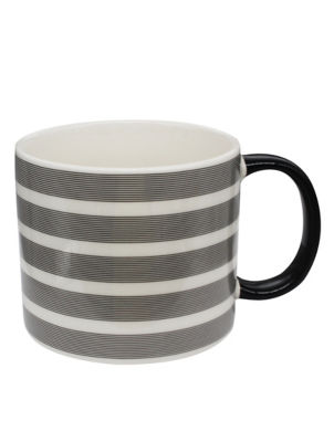 George Home Riviera Black Stripe Mug