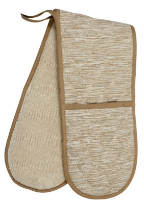 George Home Grey Jute Oven Glove