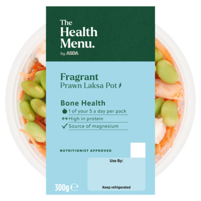 The Health Menu by ASDA Fragrant Prawn Laksa Pot 300g