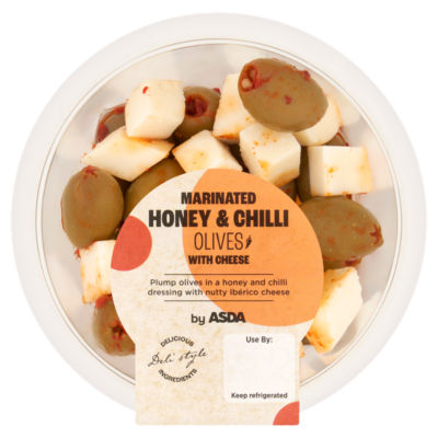 ASDA Marinated Honey & Chilli Olives with Cheese 150g