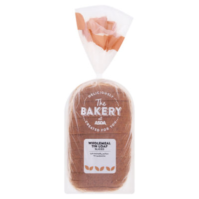 The BAKERY at ASDA Sliced Wholemeal Tin Loaf 800g