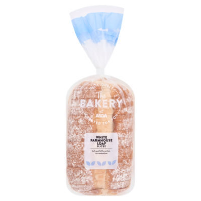 The BAKERY at ASDA Sliced White Farmhouse Loaf 800g