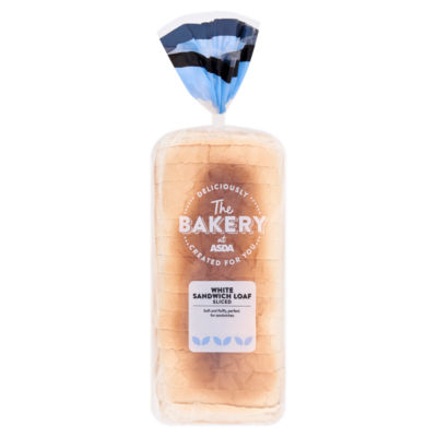 The BAKERY at ASDA Sliced White Sandwich Loaf 800g