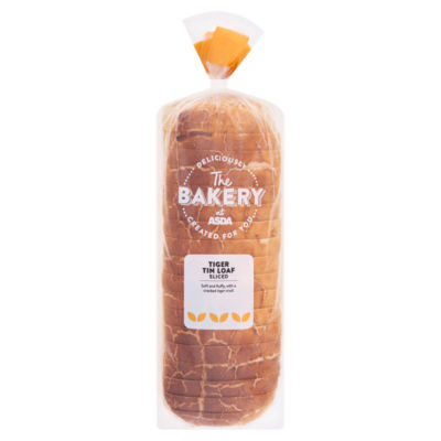 The BAKERY at ASDA Sliced Tiger Tin Loaf 800g