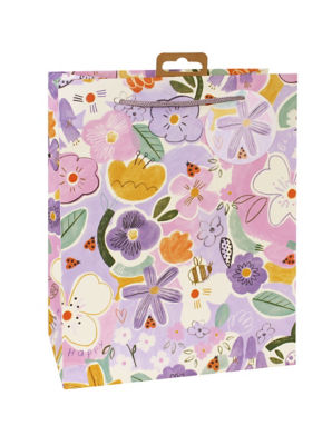 George Bright Floral Medium Bag