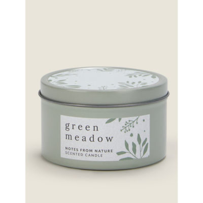 George Home Green Meadow Tin Candle 