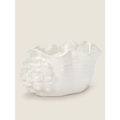 George Home Ceramic Shell Candle