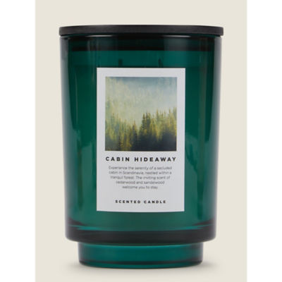 George Home Cabin Hideaway Large Candle