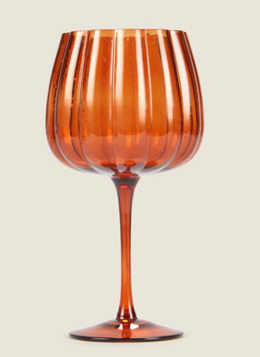 George Home Pumpkin Gin Glass