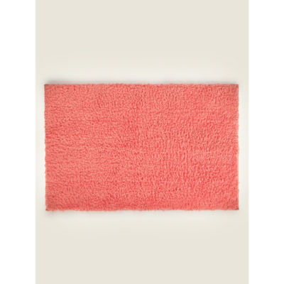 George Home Coral Super Soft Cotton Bath Mat