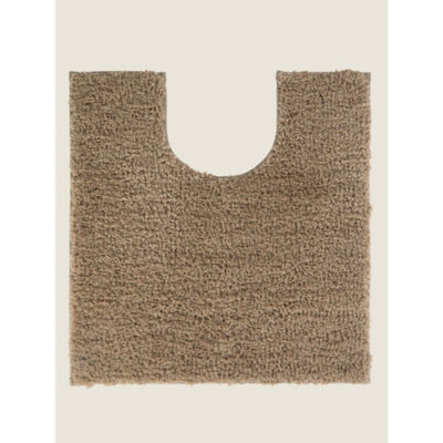 George Home Natural Super Soft Cotton Pedestal Mat