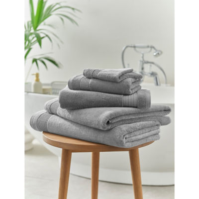 George Home Grey Egyptian Cotton Bath Sheet