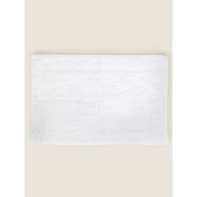 George Home White Egyptian Cotton Bath Mat