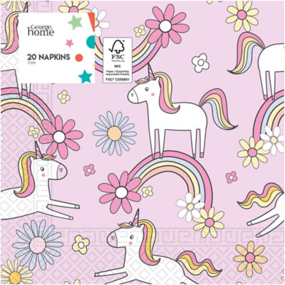 George Home Unicorn Paper Napkins