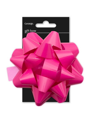 George Giant Pink Gift Bow