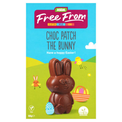 ASDA Free From Choc Patch the Bunny 100g