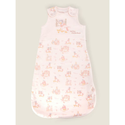 Peter Rabbit Pink Cotton Sleep Bag 1 Tog - 18-36m