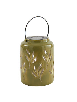 George Home Solar Leaf Lantern