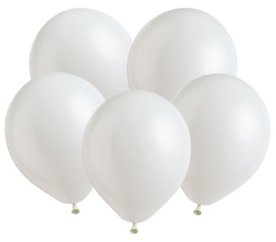 George Home White Party Balloons