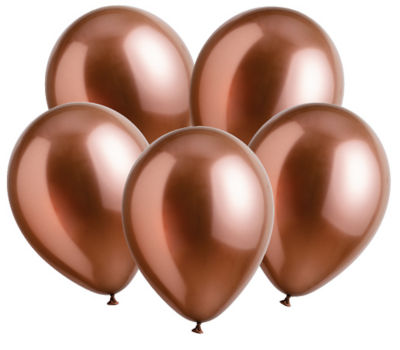 George Home Rose Gold Metallic Balloons