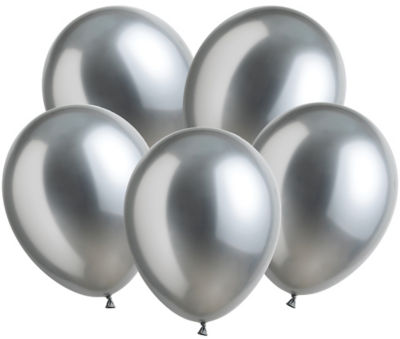 George Home Silver Metallic Balloons