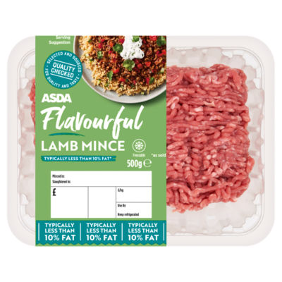 ASDA Flavourful Lamb Mince 500g