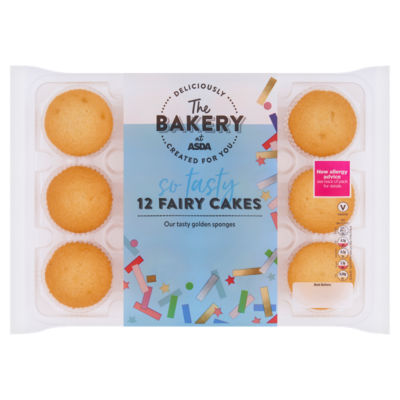 The BAKERY at ASDA 12 Fairy Cakes