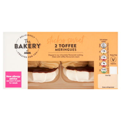 The BAKERY at ASDA 2 Toffee Meringues