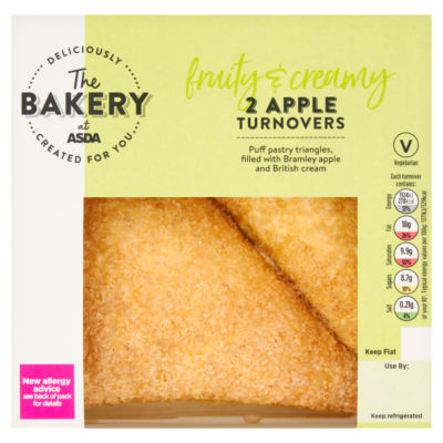 The BAKERY at ASDA 2 Apple Turnovers