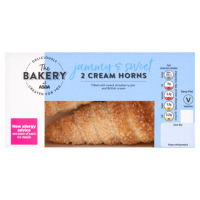 The BAKERY at ASDA 2 Cream Horns